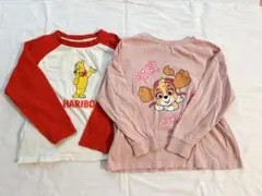 HARIBO パウパトロール　ロンT 120 2枚セットTシャツ　カットソー