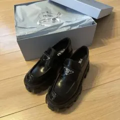 2025年最新】prada ローファー モノリスの人気アイテム - メルカリ