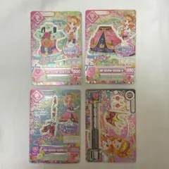 アイカツカード 初期プレミアム4枚セット 大空あかり ドリーミークラウン