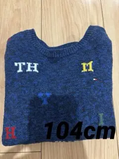 即購入OK! TOMMY HILFIGER アルファベットセーター 104cm