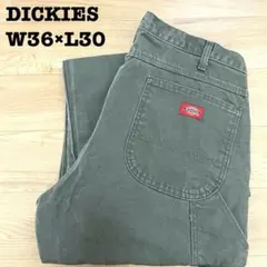 D*せ様 Dickiesディッキーズ ダックペインターパンツ カーキ W36 ワ