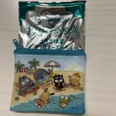 スシロー はぴだんぶい コラボ限定 ファスナーポーチ