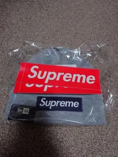 25FW Supreme New Era Box Logo Beanie グレー - メルカリ