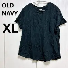OLD NAVY 【XL】ブラック Tシャツ 無地　シンプル