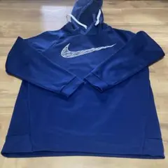 Nike DRI-FIT ネイビー パーカー Lサイズ