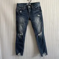 MOUSSY ダメージ加工　デニム