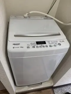 Hisense縦型洗濯機 脚台付き 2021年製　たのメル便 Hisense縦型洗濯機 脚台付き 2021年製 たのメル便 2025