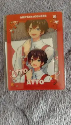 STPR Family クリアカード 2枚セット あっと