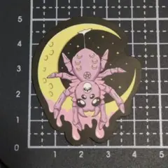 a340【4枚300円】防水ステッカー スカルスパイダー ダーク ファンタジー