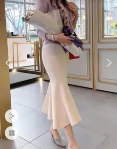 DHOLIC スリムニットマーメイドスカートのサムネイル