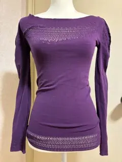 Chacott 新品 ノーソーイングニット 紫 黒 リバーシブル Chacott 新品 ノーソーイングニット 紫 黒 リバーシブル ノー