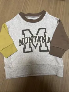 MONTANA ロゴ クレイジーパターン トレーナー