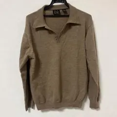 vintage古着　JOS A BANK ニットポロ　100%メリノウール