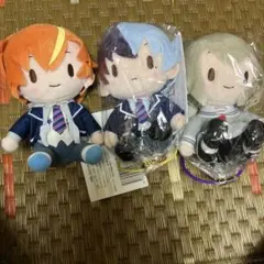 プロセカ　モアプラスふわふわぬいぐるみ　東雲彰人　青柳冬弥　小豆沢こはね