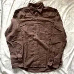 R.D.Ghost ブラウン 長袖シャツ Sサイズのサムネイル