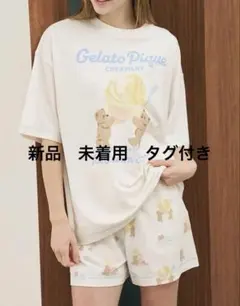 【gelato pique】【接触冷感】アイスクリームベア　上下　新品　タグ付