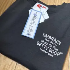BETTY BOOP ベティちゃん　半袖　Tシャツ　グレー Mサイズ
