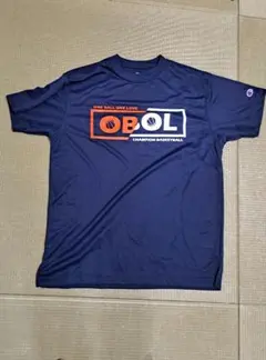 Champion Tシャツ ネイビー ONE BALL ONE LOVE