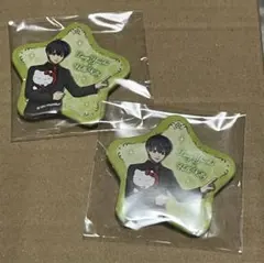 ブルーロック　サンリオ　潔世一　ハローキティ　星型缶バッジ