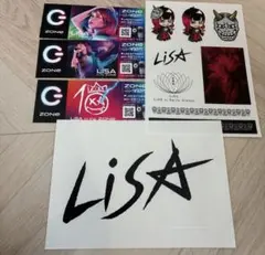 LiSA ステッカー