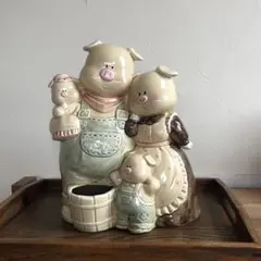 ✨昭和レトロ✨KATOKOGEI✨豚の置物✨美品✨