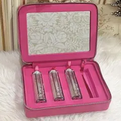 【未使用】ディオール アディクト ステラーシャイン ピンクセット３本 ポーチ付