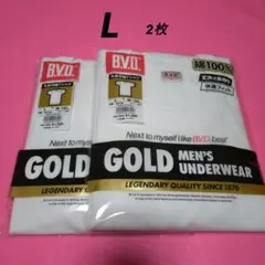ビーブイディー BVD 丸首半袖 Tシャツ L 2枚のサムネイル