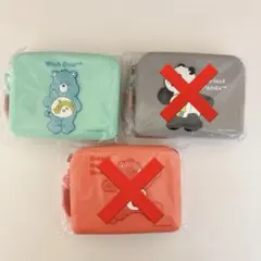 ケアベア シリコンポーチ 3個 セット　TAITO限定