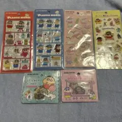 クレヨンしんちゃん フレークシール　PLASTICMODEL ふわふわシール