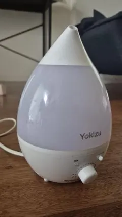 Yokizu 超音波加湿器 アロマ対応 LEDライト付き 動作確認済みのサムネイル