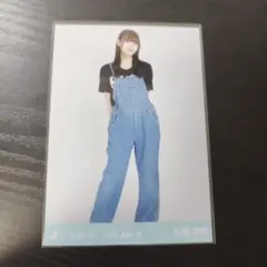 松尾美佑　生写真　ヒキ　オーバーオール　大阪 乃木坂46