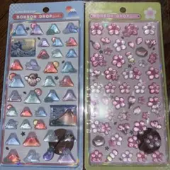 正規品 ボンボンドロップシール 和柄 富士山 桜