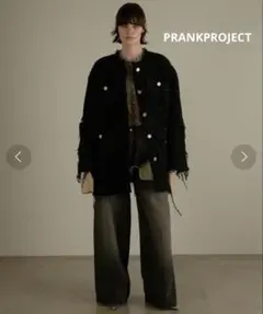 PRANKPROJECTプランクプロジェクト　ツイードダメージオーバージャケットのサムネイル