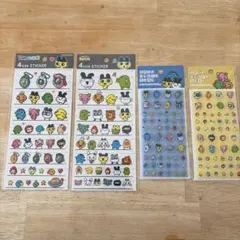 （正規品）たまごっち　4サイズステッカー　タイルシール　4点セット