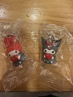 サンリオ　はーとのこあくま　マイメロ、クロミ