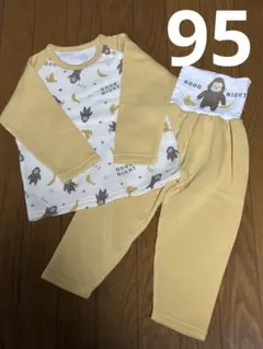 裏起毛 ベビーパジャマ