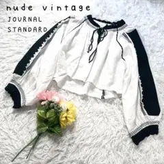 nude vintage closet レーストップス - メルカリ