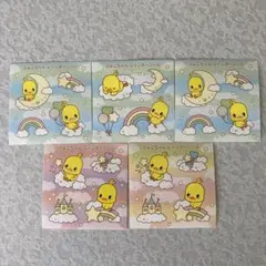 チキンラーメン　ひよこちゃんレインボーシール　5枚
