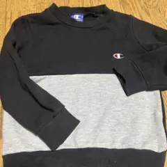 チャンピオン.トレーナー.110.ブラック.グレー