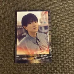 SixTONES 髙地優吾　Dance Foever/マイオンリー　特典　トレカ