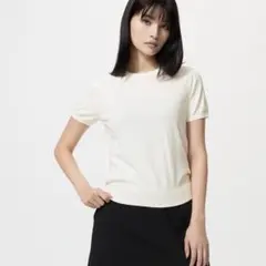 UVカットクルーネックセーター ウォッシャブルのサムネイル