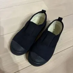 branshes 黒のスリッポン 19.0 卒業　入学