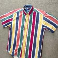 トミーフィルフィガー　ヴィンテージシャツ　ボタンダウンシャツ