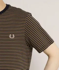 Fred Perry ボーダーTシャツ　Mのサムネイル