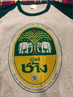 美品　90s 00s ラグランスリーブTシャツ Mサイズ