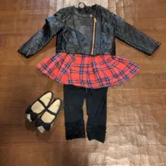 セット　ジャケット/スカート/シューズ/おまけスパッツ