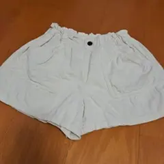 GU コーディロイパンツ　130 ホワイト