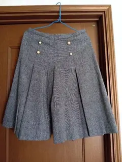 アクシーズファムaxes femme ツイードワイドハーフパンツ【S】