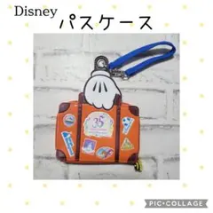 ディズニー　チケットホルダー　バケーションパッケージ　財布　35周年　ミッキー