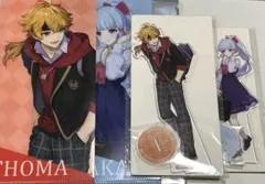 原神 GIGO トーマ&神里綾華セット 原神】重雲、行秋、トーマ、神里綾華の描き下ろしイラストが使用